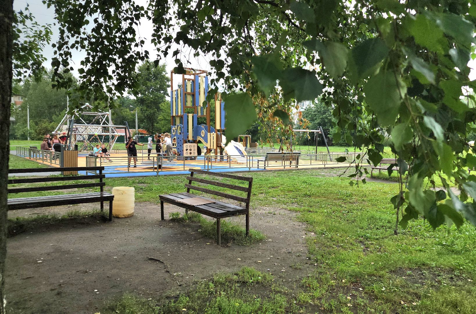обновление детских площадок, орехово-зуево,