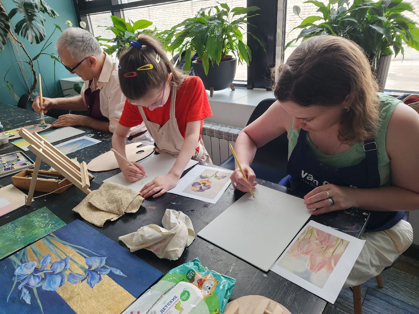 Черноголовка, Мастер класс, Картины маслом,