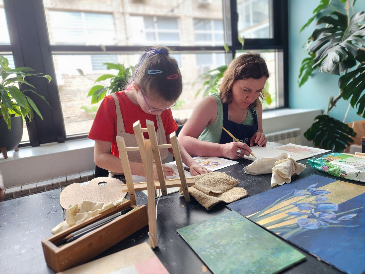 Черноголовка, Мастер класс, Картины маслом,