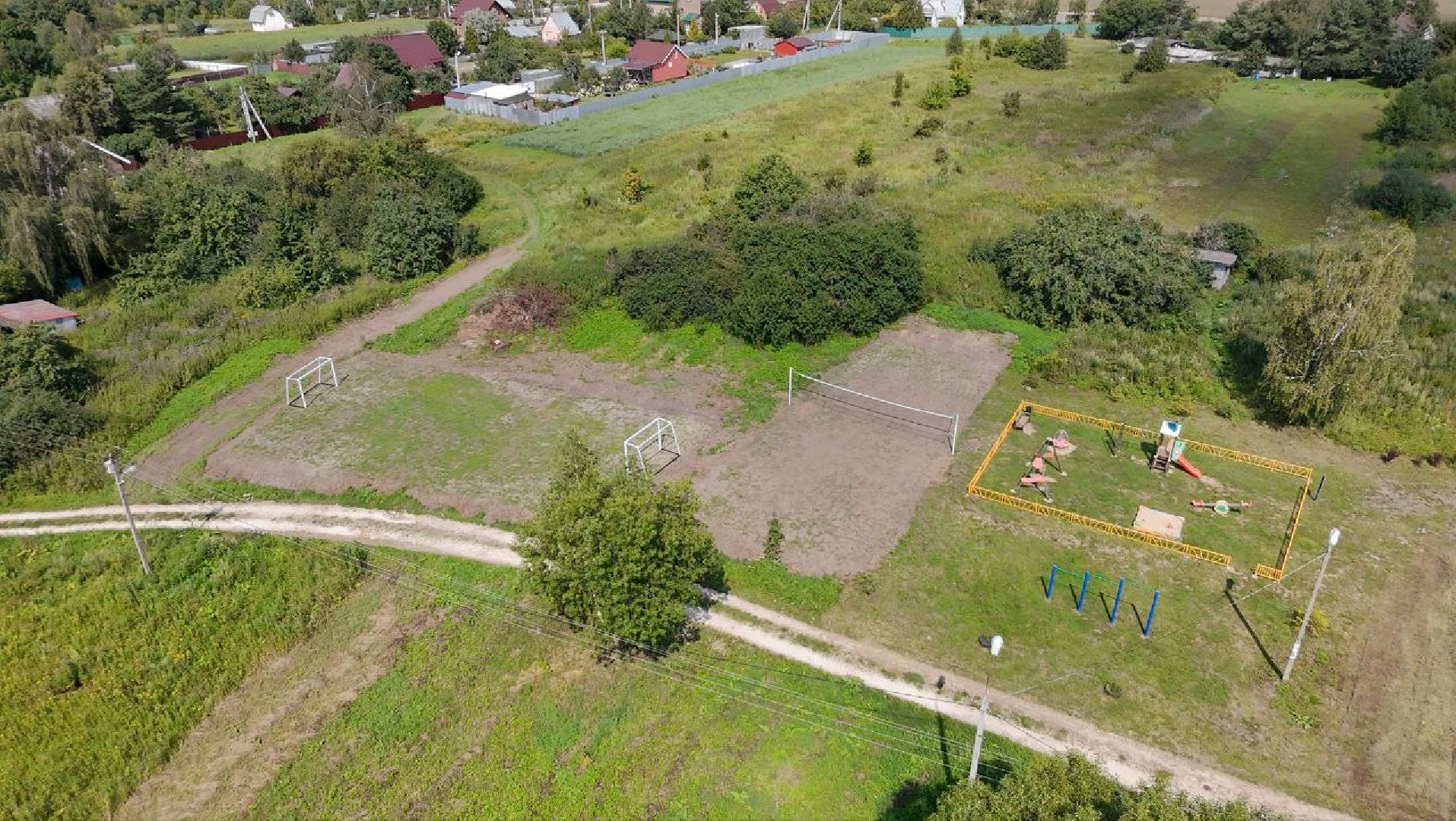 кашира, выездная администрация, елькино, спорт, детская площадка, досуг, благоустройство, староста,