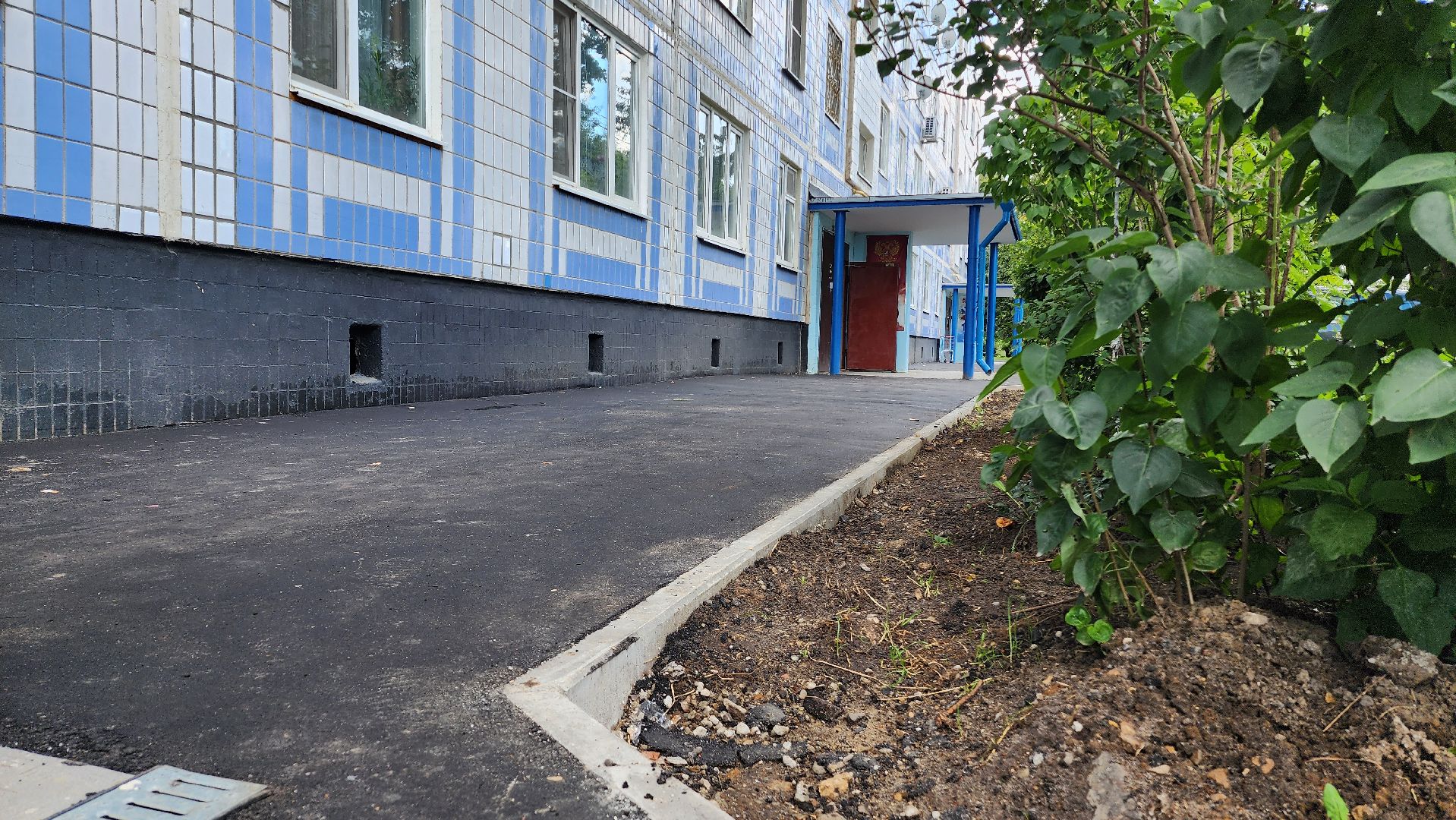 благоуствойство, благоустройство двора, жкх, домодедово, подмосковье , комплексное благоустройство,