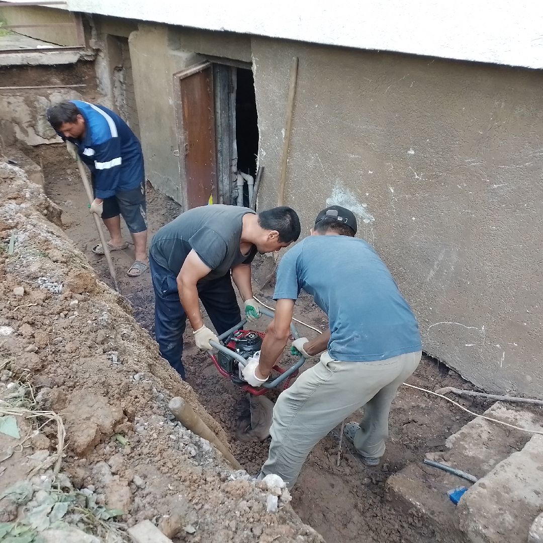 городской округ восход, благоустройство,жкх,подвал, ремонт входной группы,