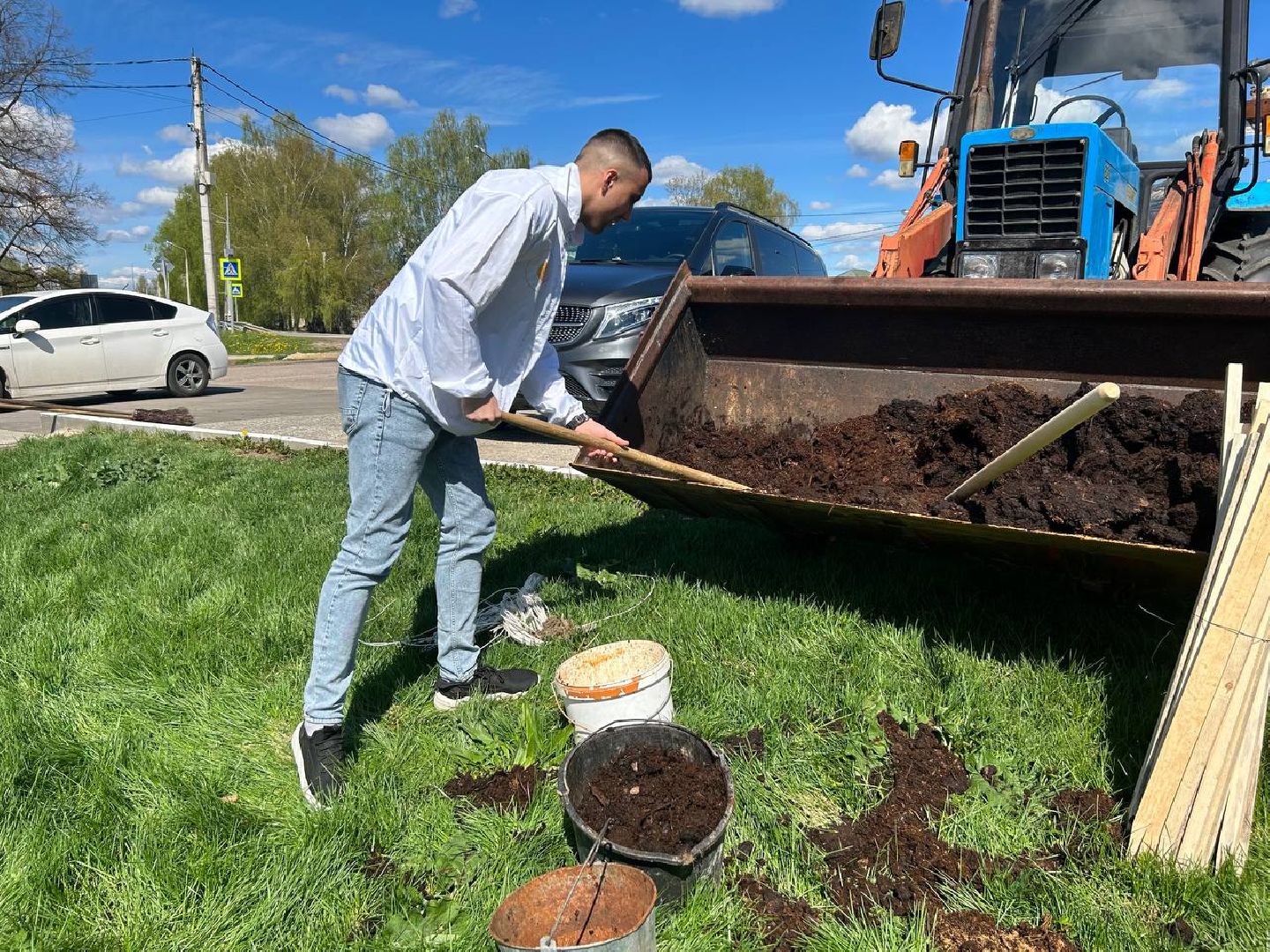 Наро-Фоминский городской округ, память, чтобы помнили, День Победы, посади дерево, благоустройство, Мособлдума, депутат, Александр Баранов