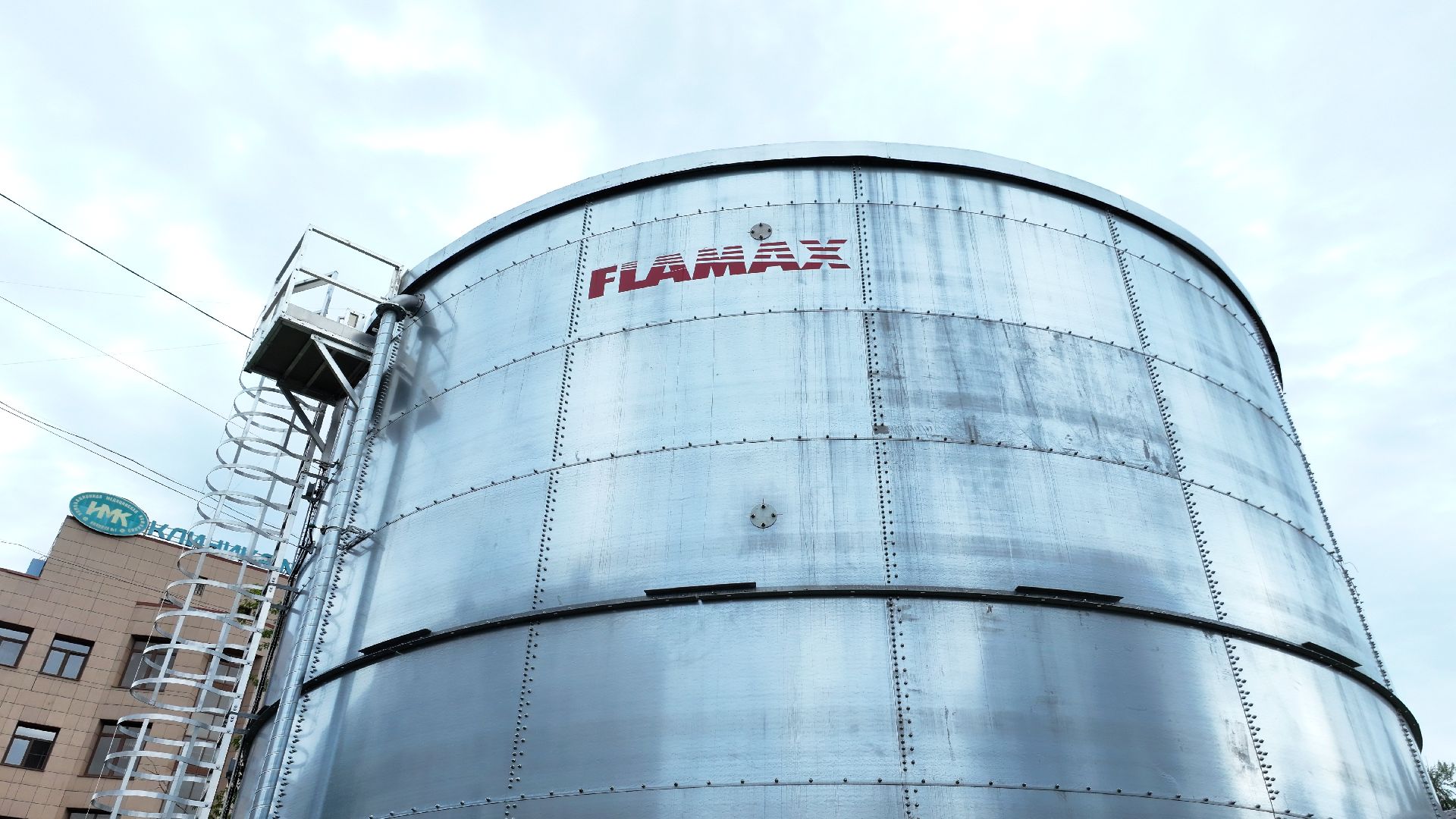 видео с коптера, водозаборный узел дмитров,