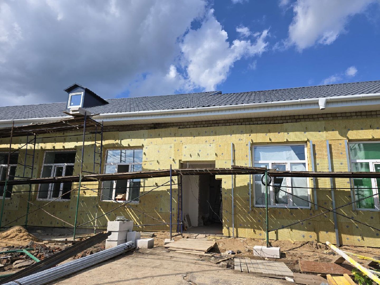 можайск, можайский муниципальный округ, подмосковье, капремонт, строительство, капремонт школы, школа, учебный год,  1 сентября,