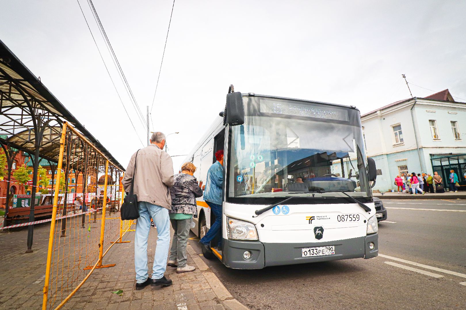 клин, транспорт, благоустройство, остановки,