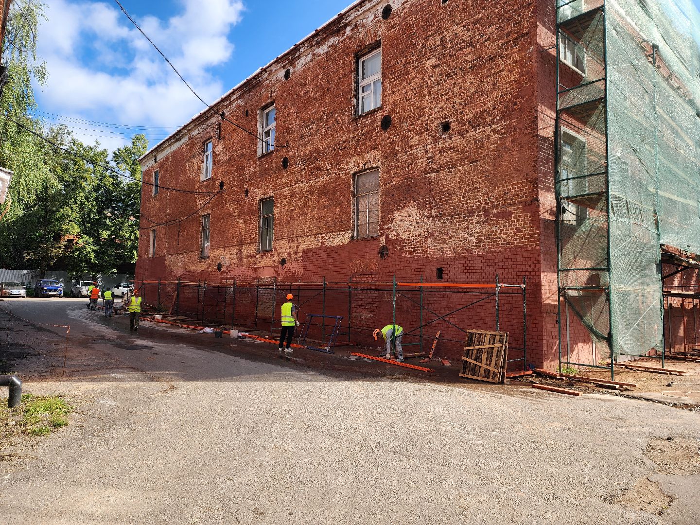 красноармейск, городской округ пушкинский, реставрация, историческое здание, фонд капитального ремонта,