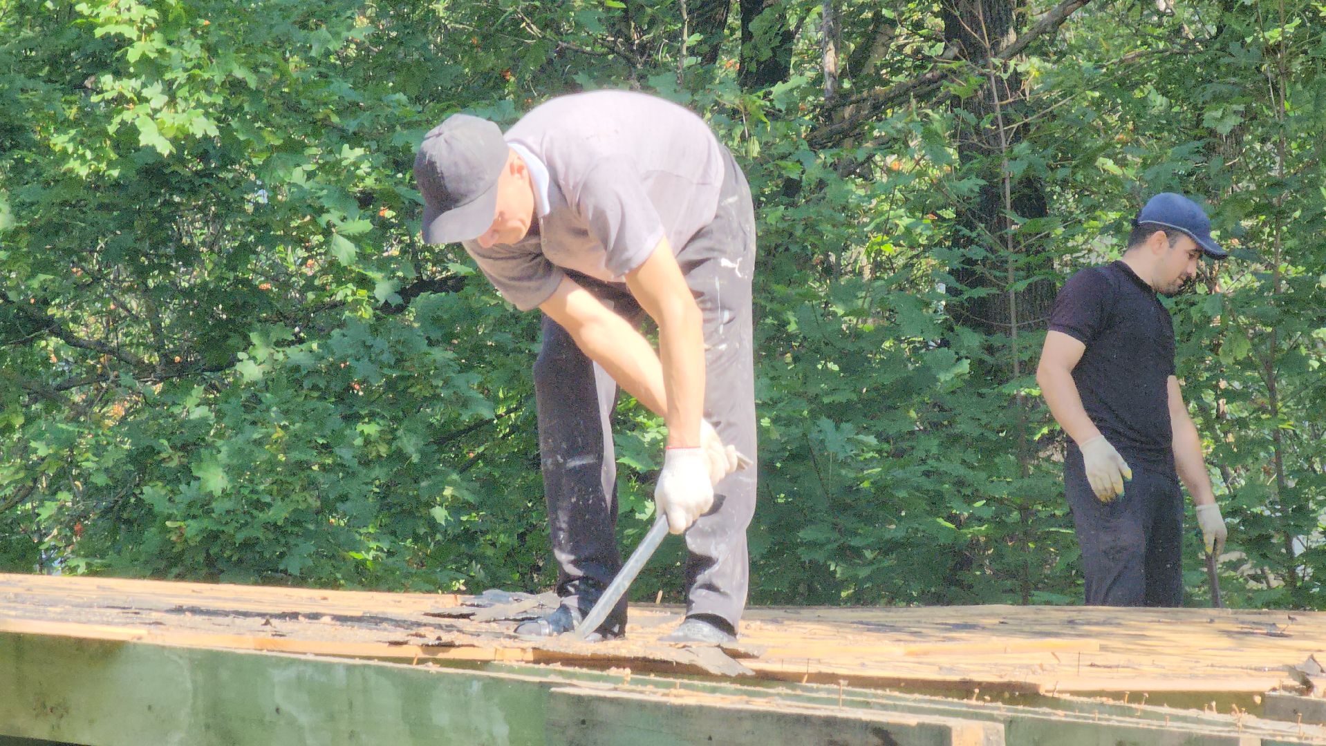 капитальный ремонт детского сада, лосино-петровский, Благоустройство территории,