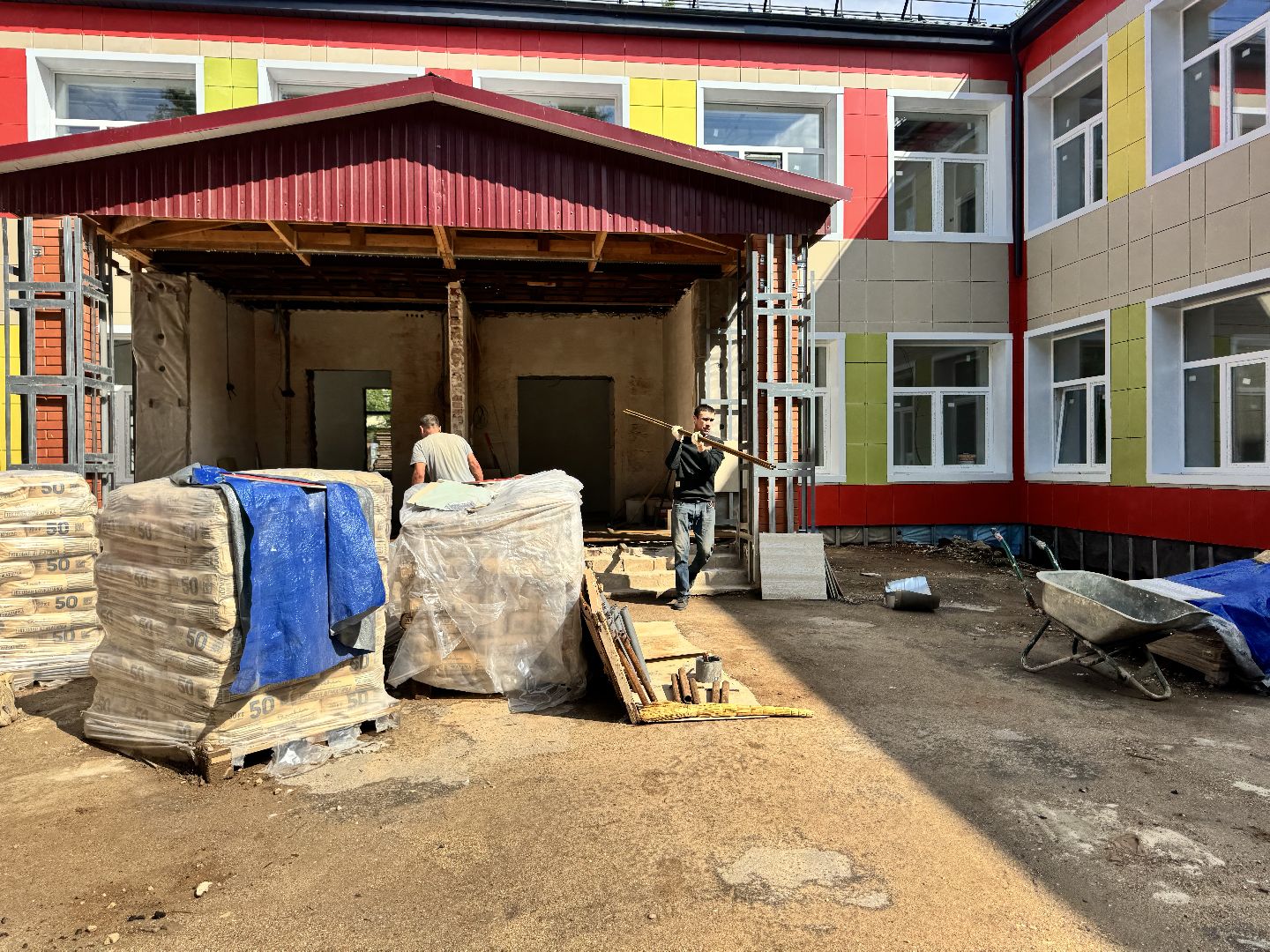 шаховская, капитальный  ремонт, садик,