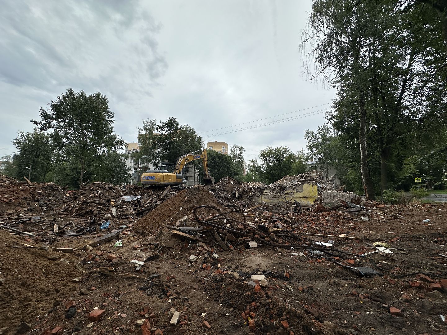 пушкинский городской округ, снос аварийного жилья, снос дома, пушкино,