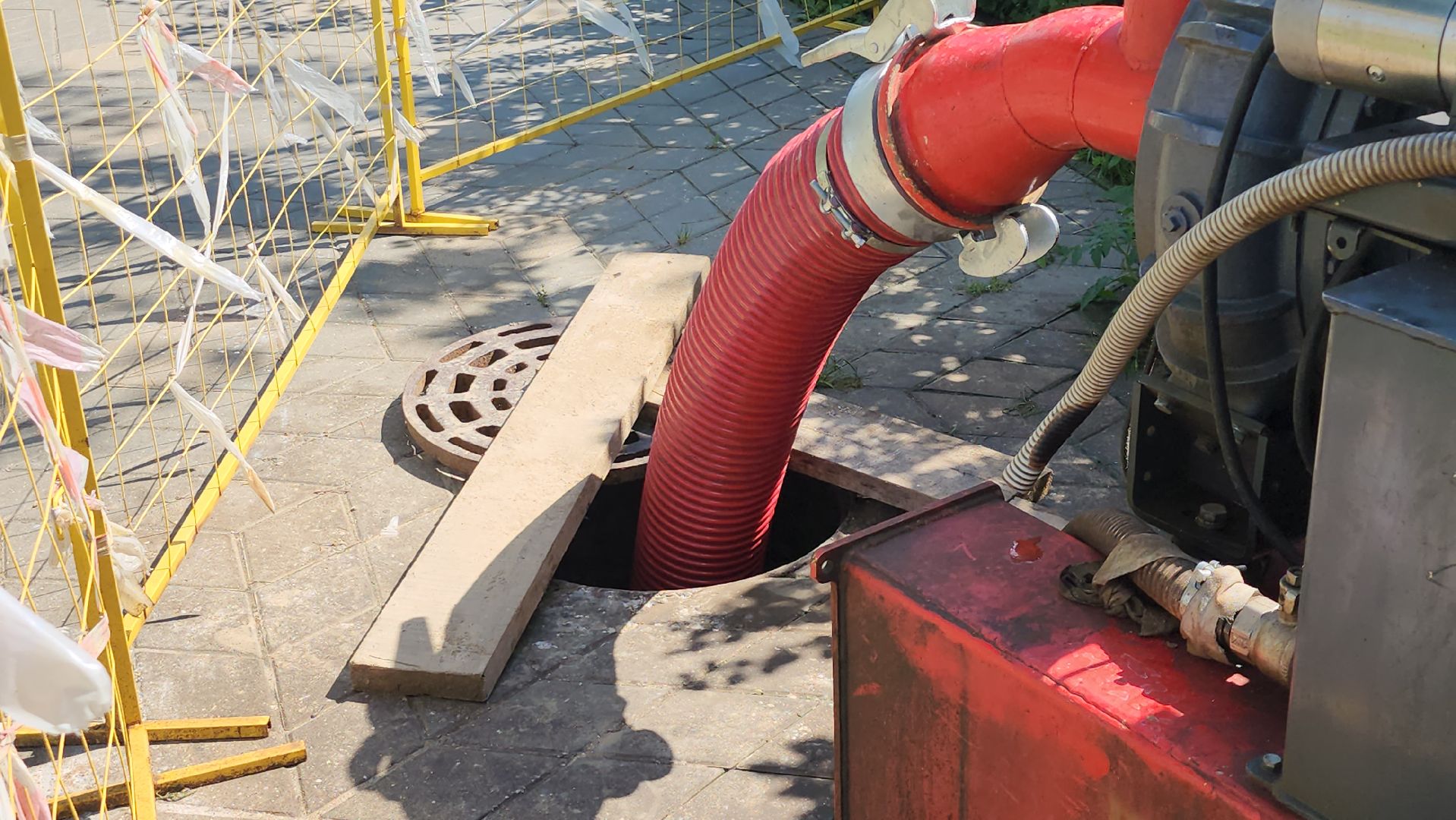 лосино-петровский, ремонт коллектора, замена труб,