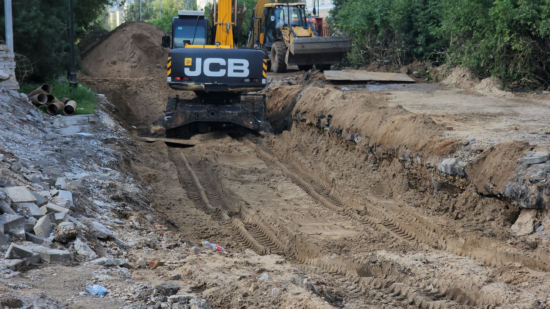 лосино-петровский, ремонт коллектора, замена труб,