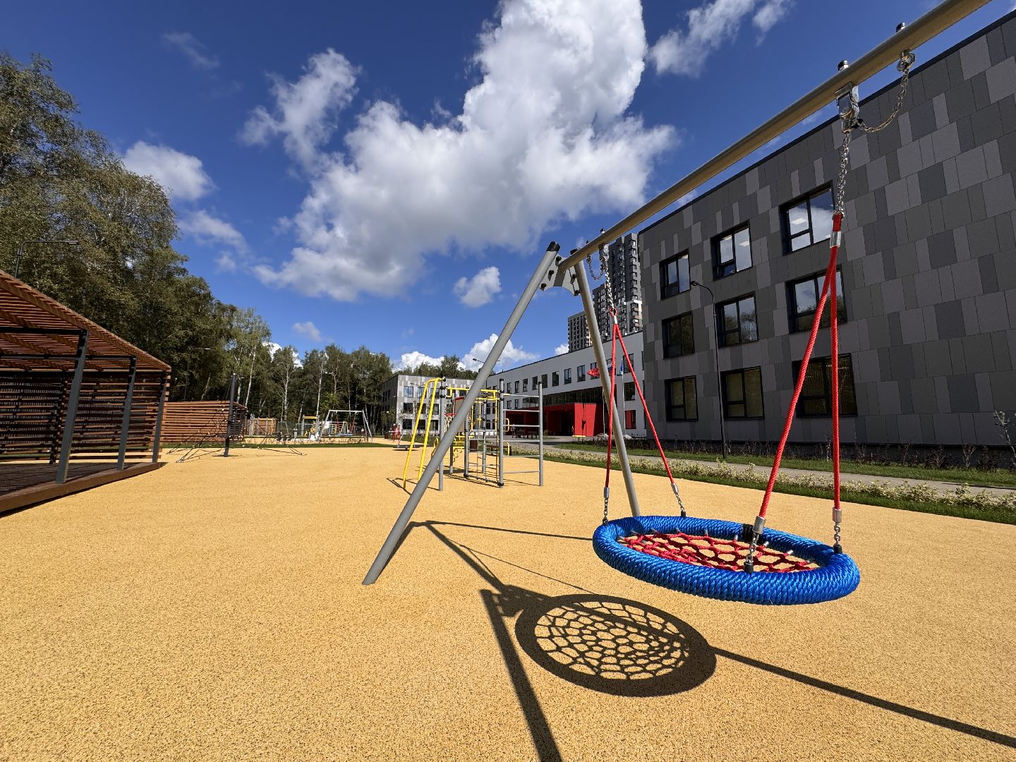 Новая школа в Одинцово, Клубничное поле, Строиетльство школы,