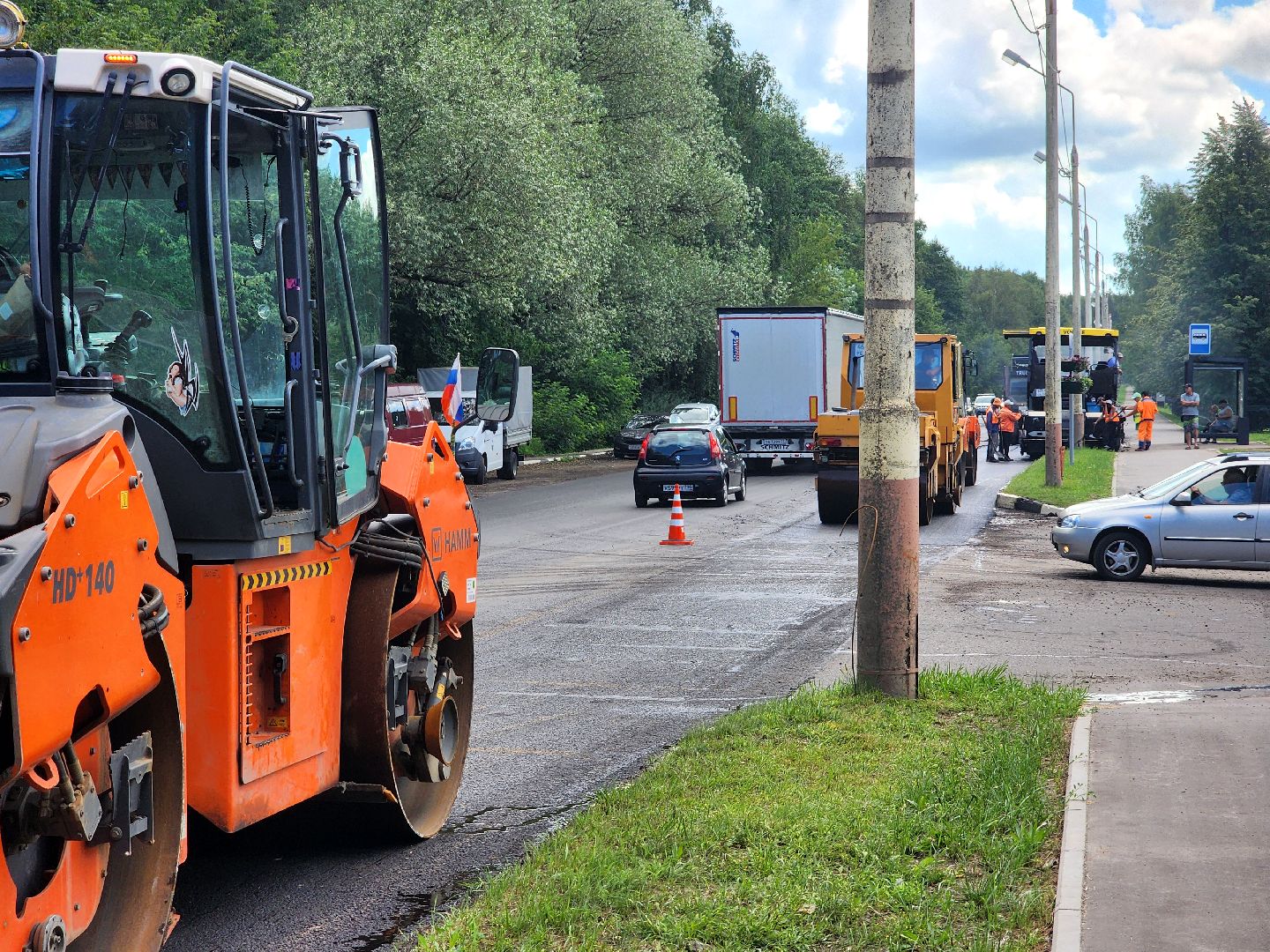 дубна, дороги, ремонт дорог,