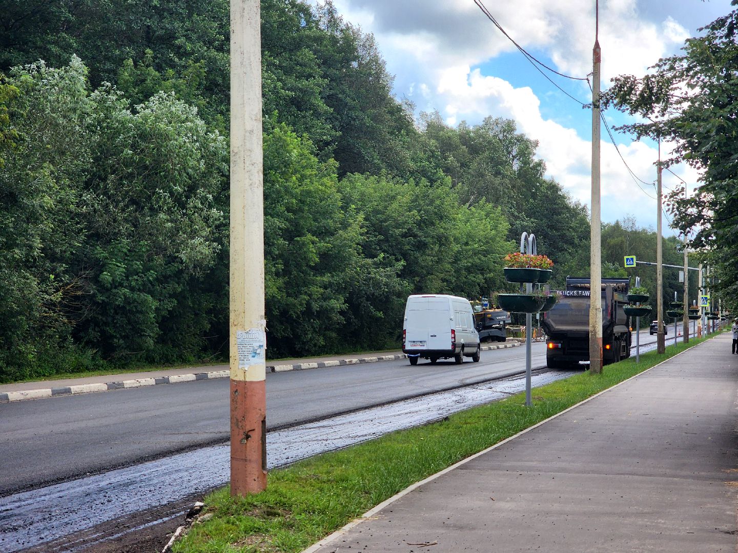 дубна, дороги, ремонт дорог,