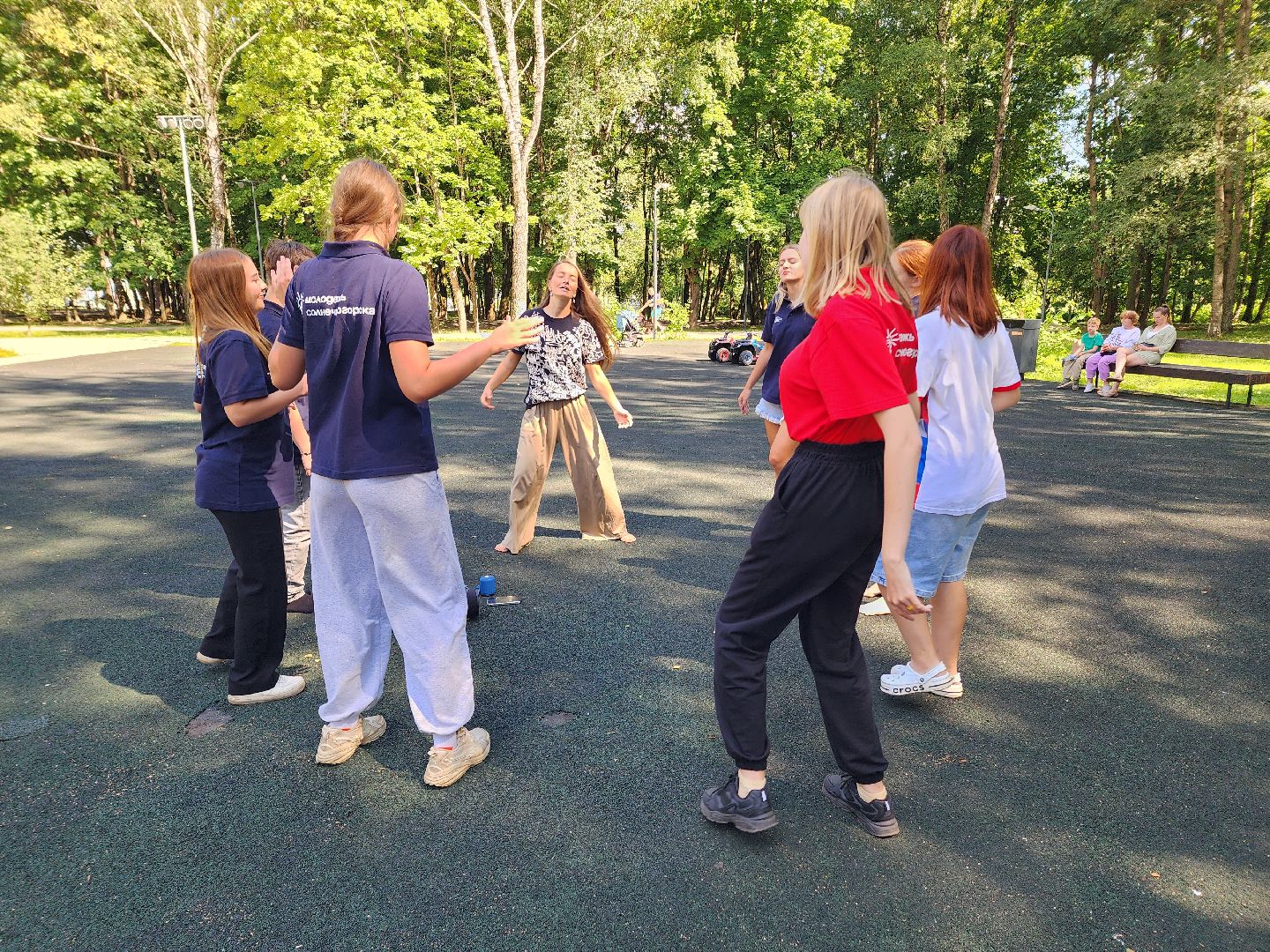 солнечногорск, лето , йога , молодежь ,