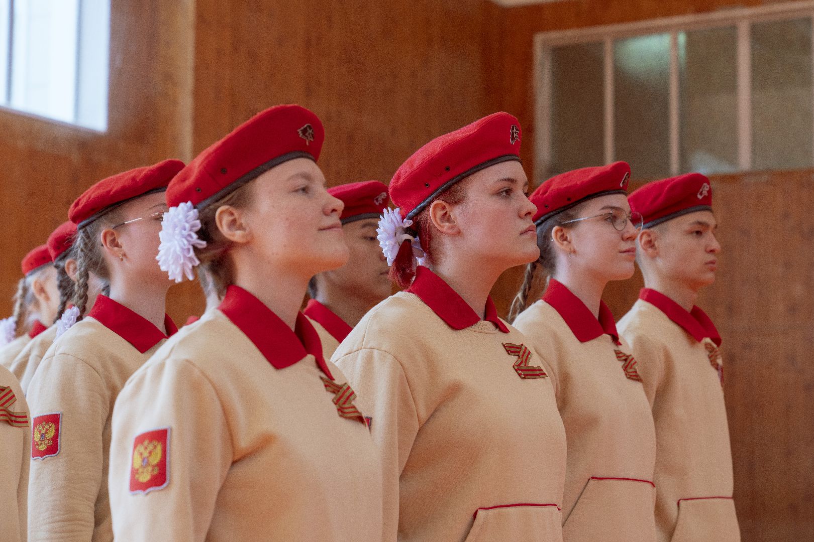 Смотр строя и песни, школа, Домодедово