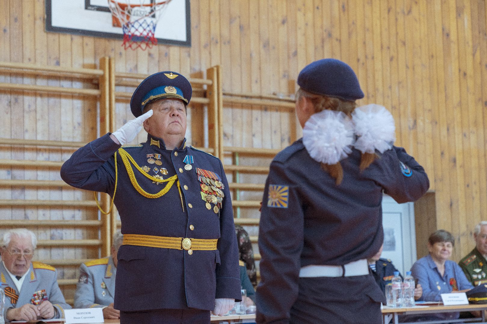 Смотр строя и песни, школа, Домодедово