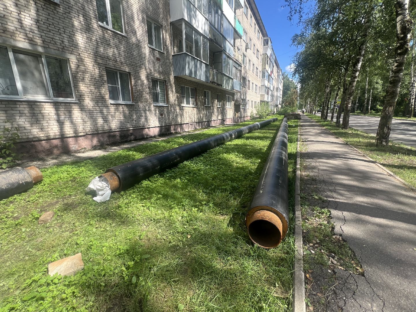 талдомский городской округ, Запрудня, теплосети,