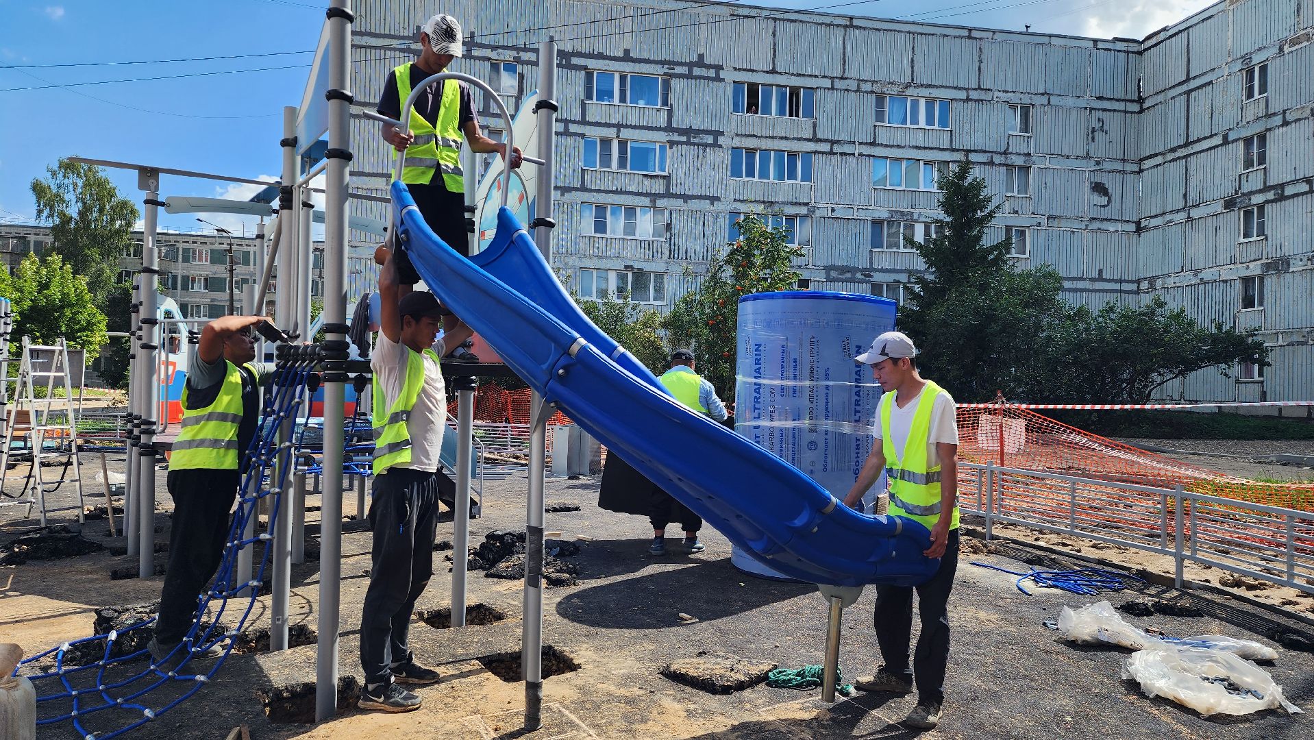 истра, детские игровые площадки, благоустройство,