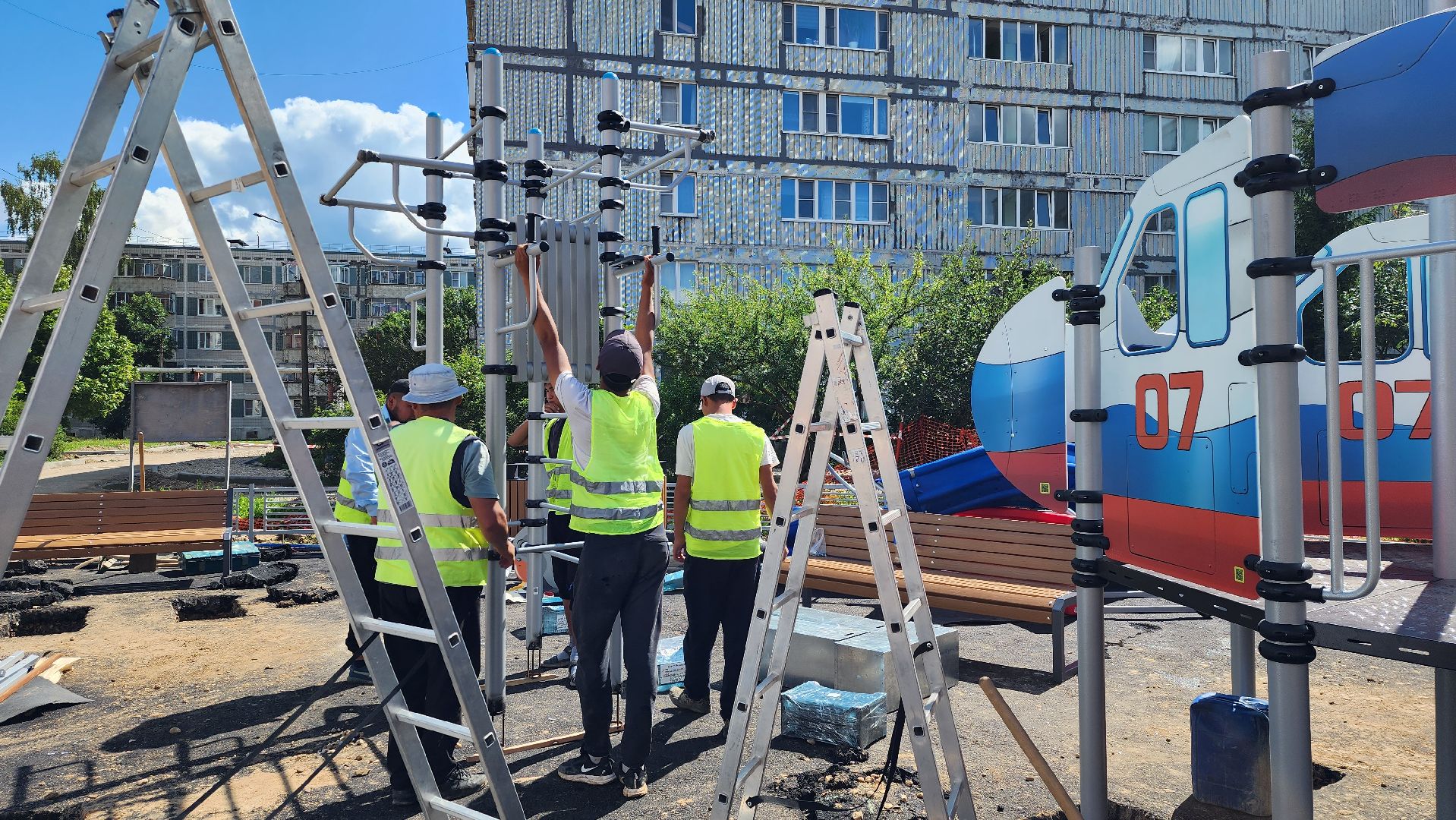 истра, детские игровые площадки, благоустройство,