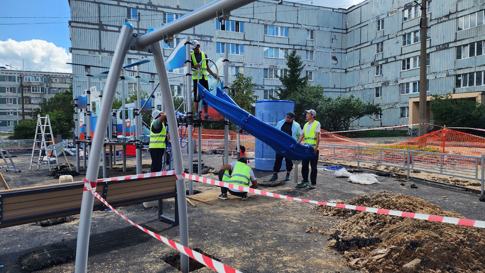 истра, детские игровые площадки, благоустройство,