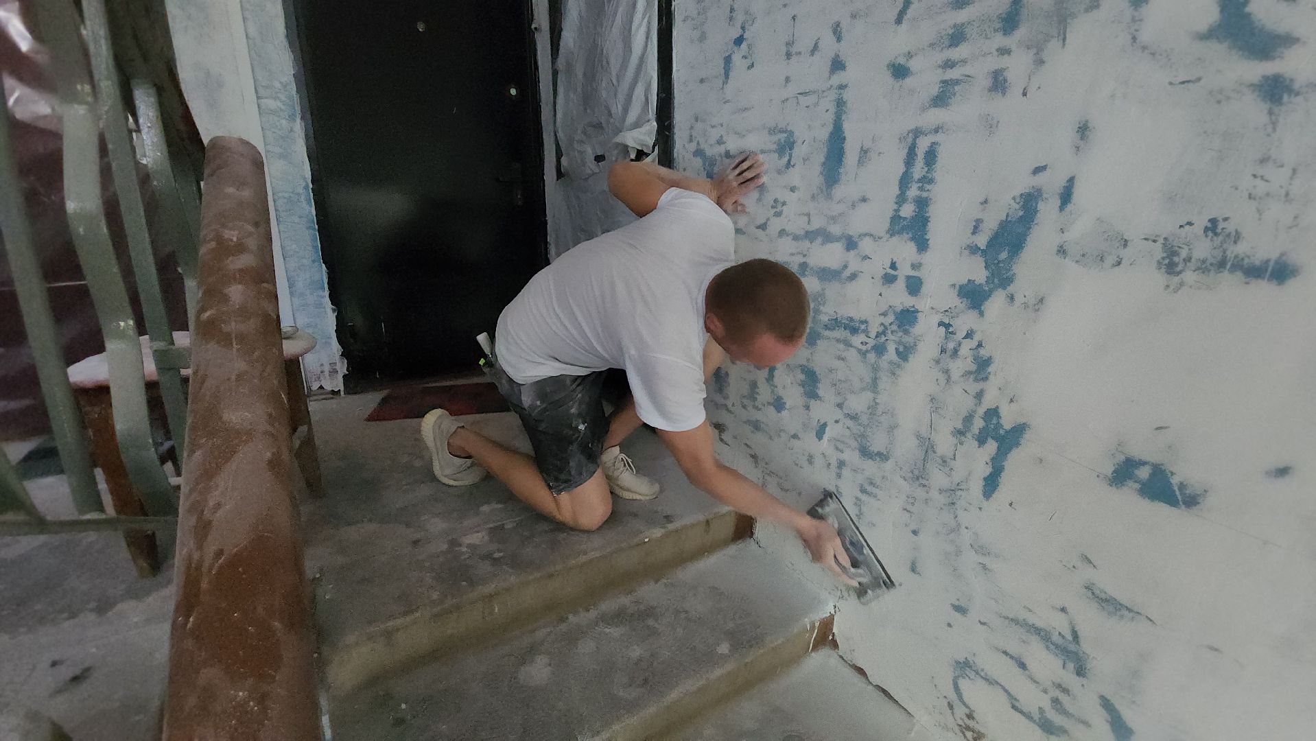 кашира, жкх, ремонт подъездов, места общего пользования, капитальный ремонт, управляющая компания, безопасный регион,