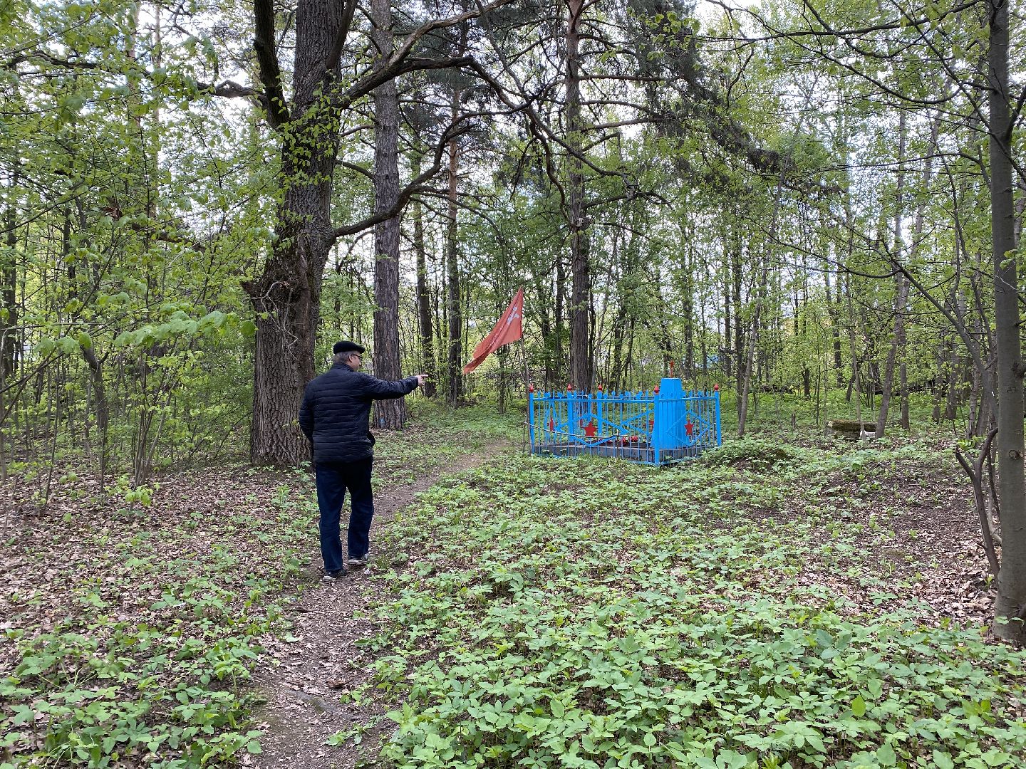 Чехов, могила солдата, подвиг, ВОВ, краевед