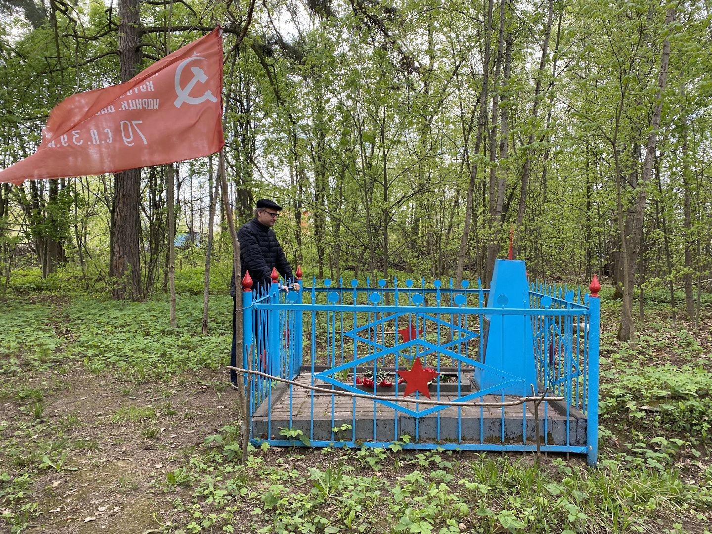 Чехов, могила солдата, подвиг, ВОВ, краевед