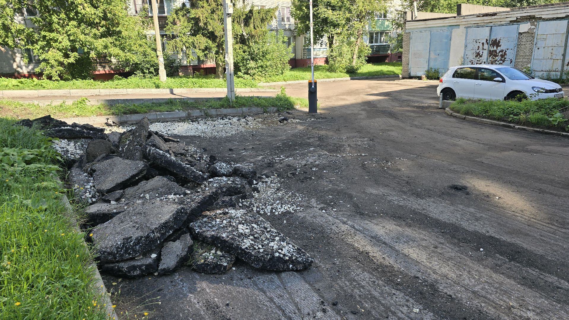 Коломна , ямочный ремонт,