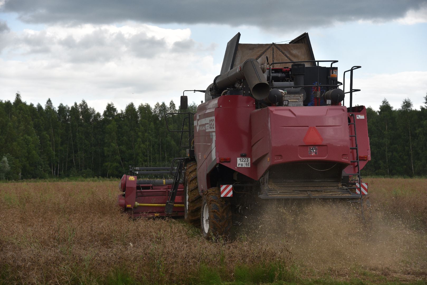 лотошино, сельское хозяйство,  уборка урожая,