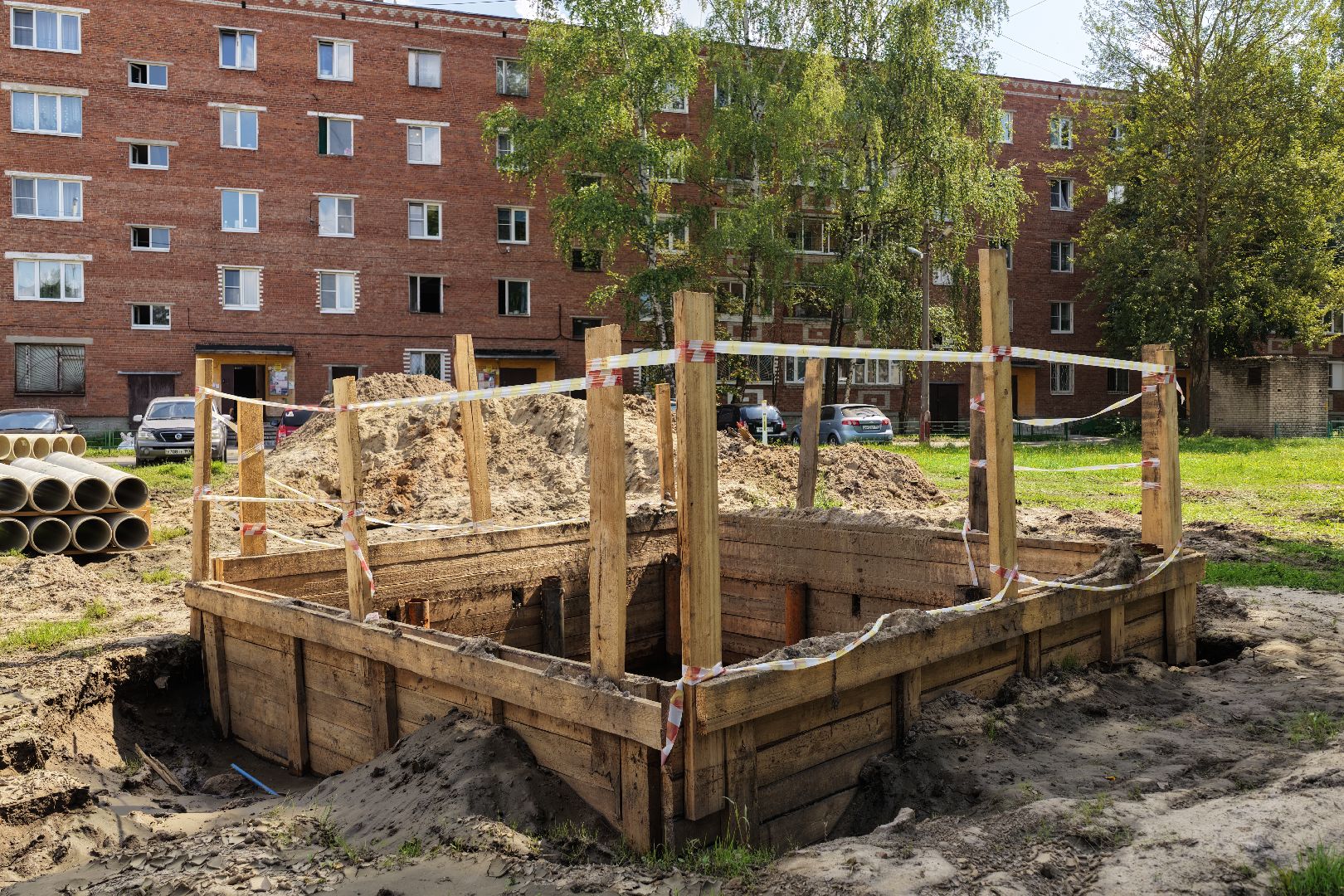 видео с коптера, ремонт коллектора,