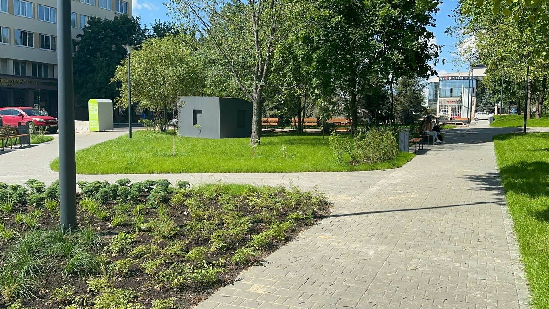 сквер, колледж, домодедово,