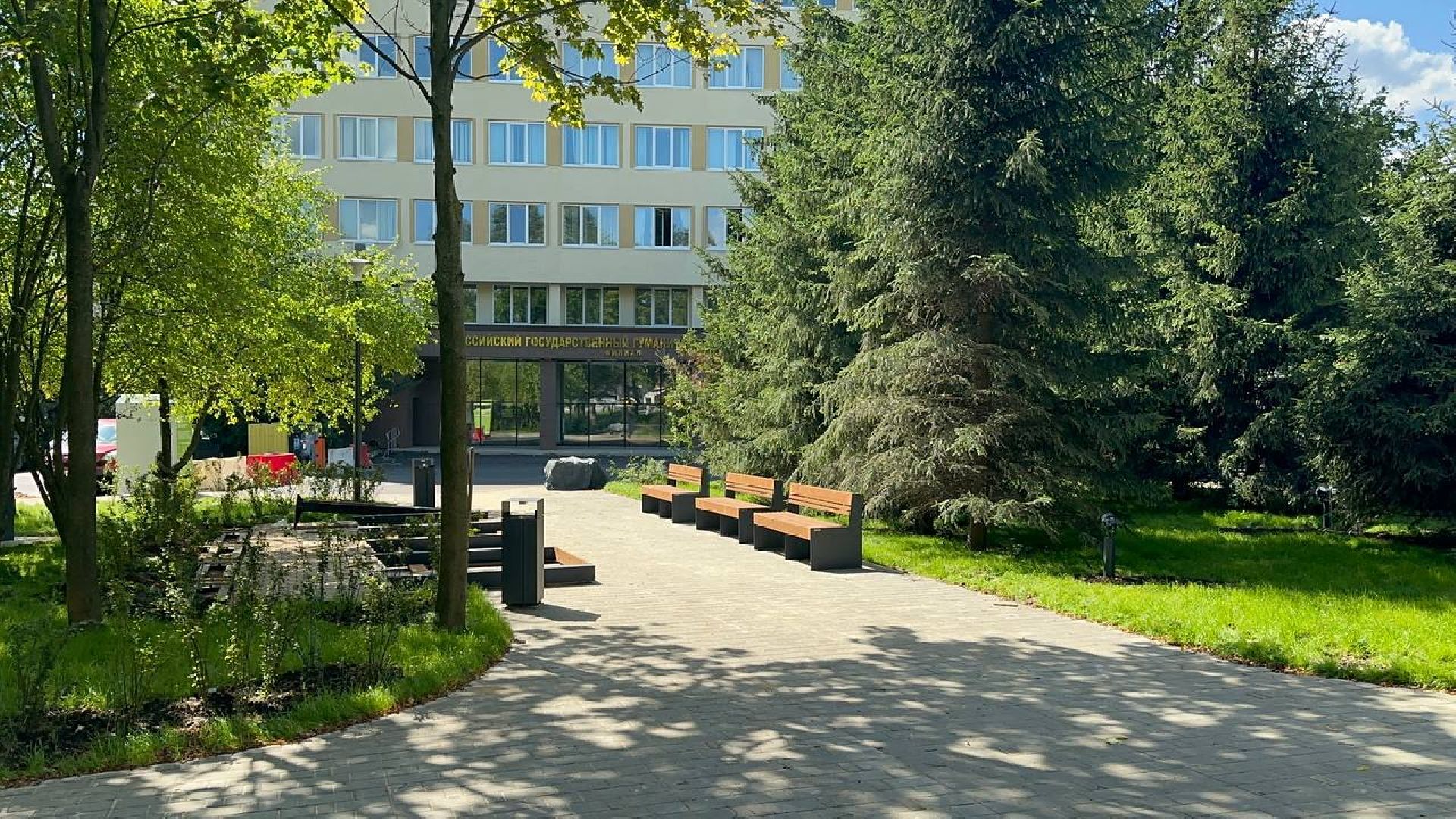 сквер, колледж, домодедово,