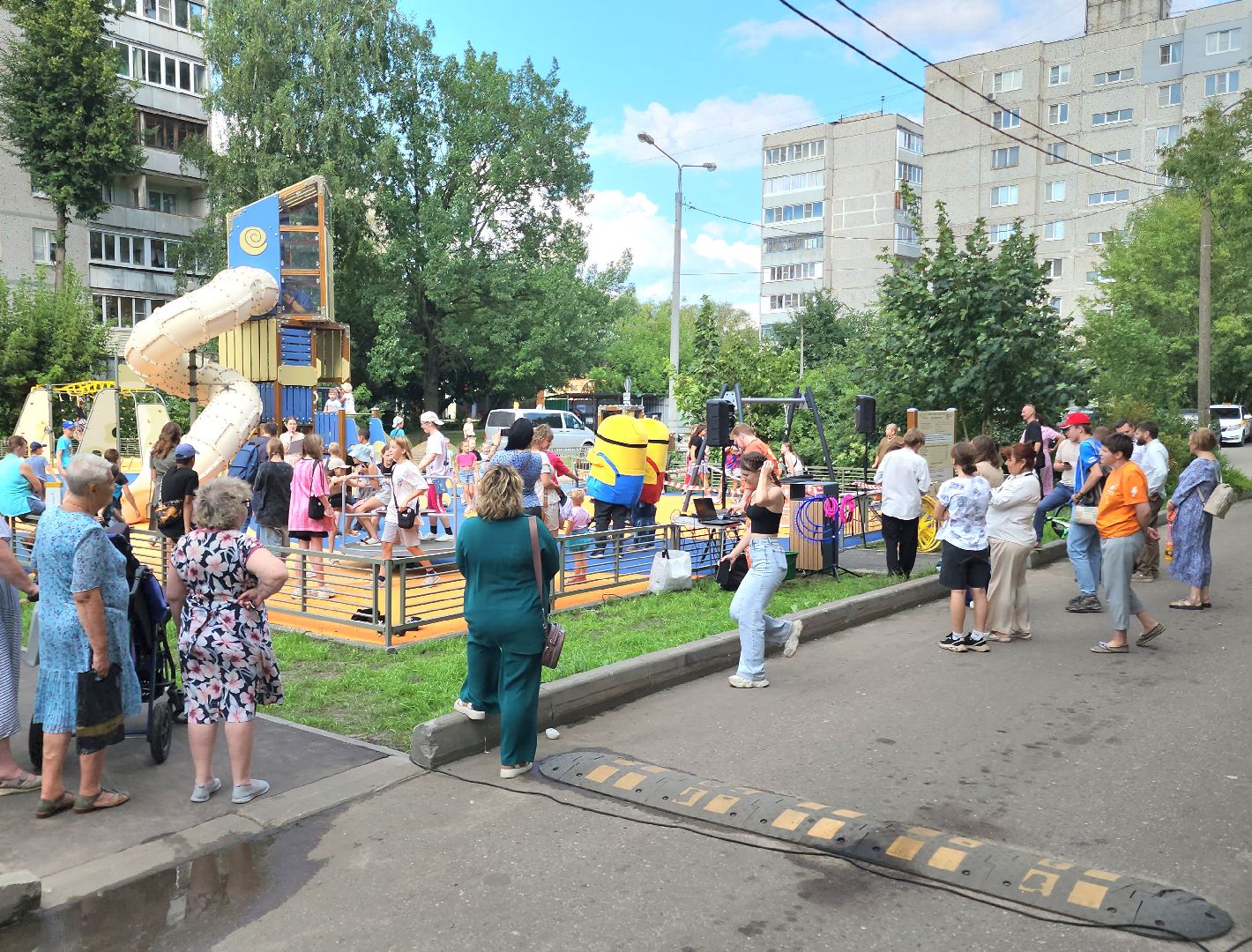 обновление детских площадок, орехово-зуево,