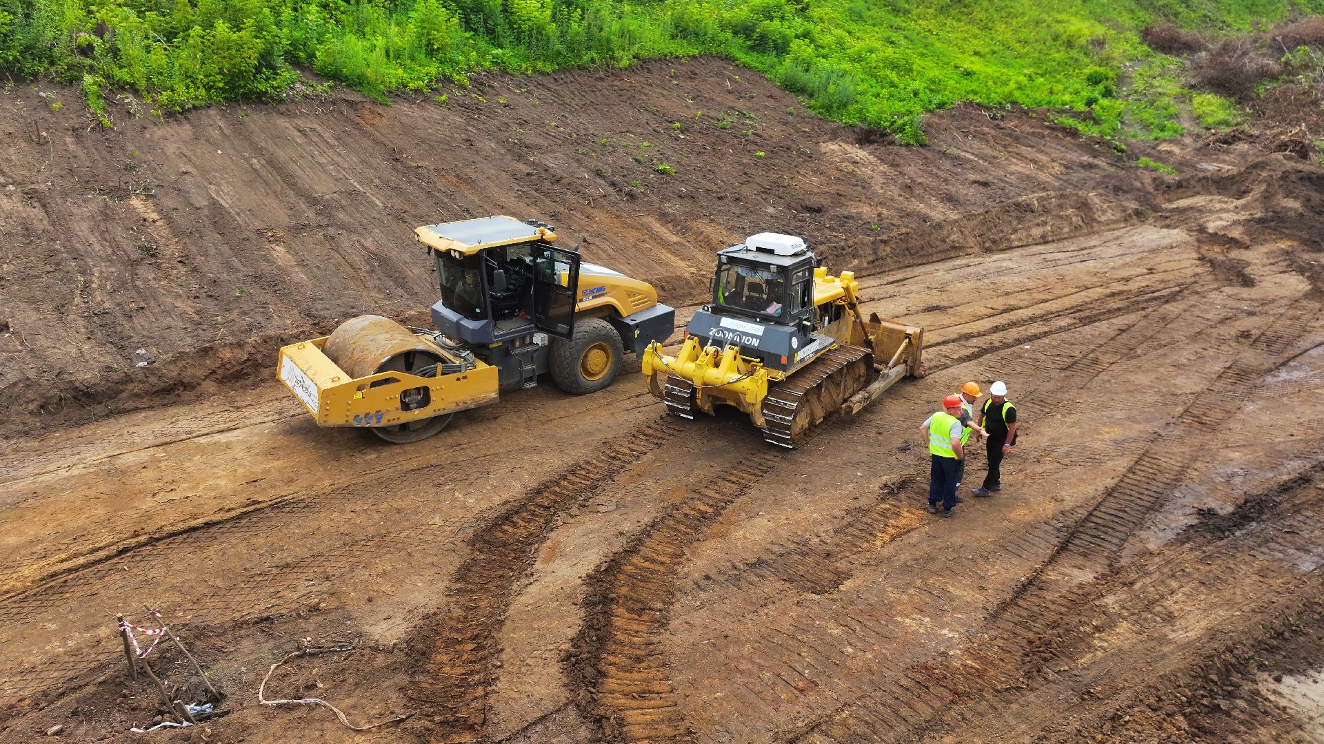 видео с коптера, новый мост в дмитрове, мост через канал имени москвы,