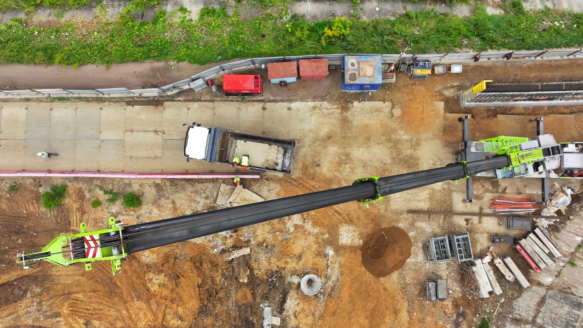 видео с коптера, новый мост в дмитрове, мост через канал имени москвы,