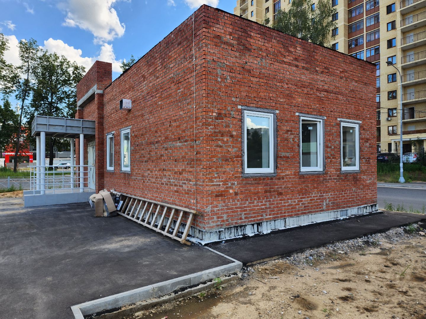 раменское, строительство, путепровод быково, пункт обеспечения транспортной безопасности ,