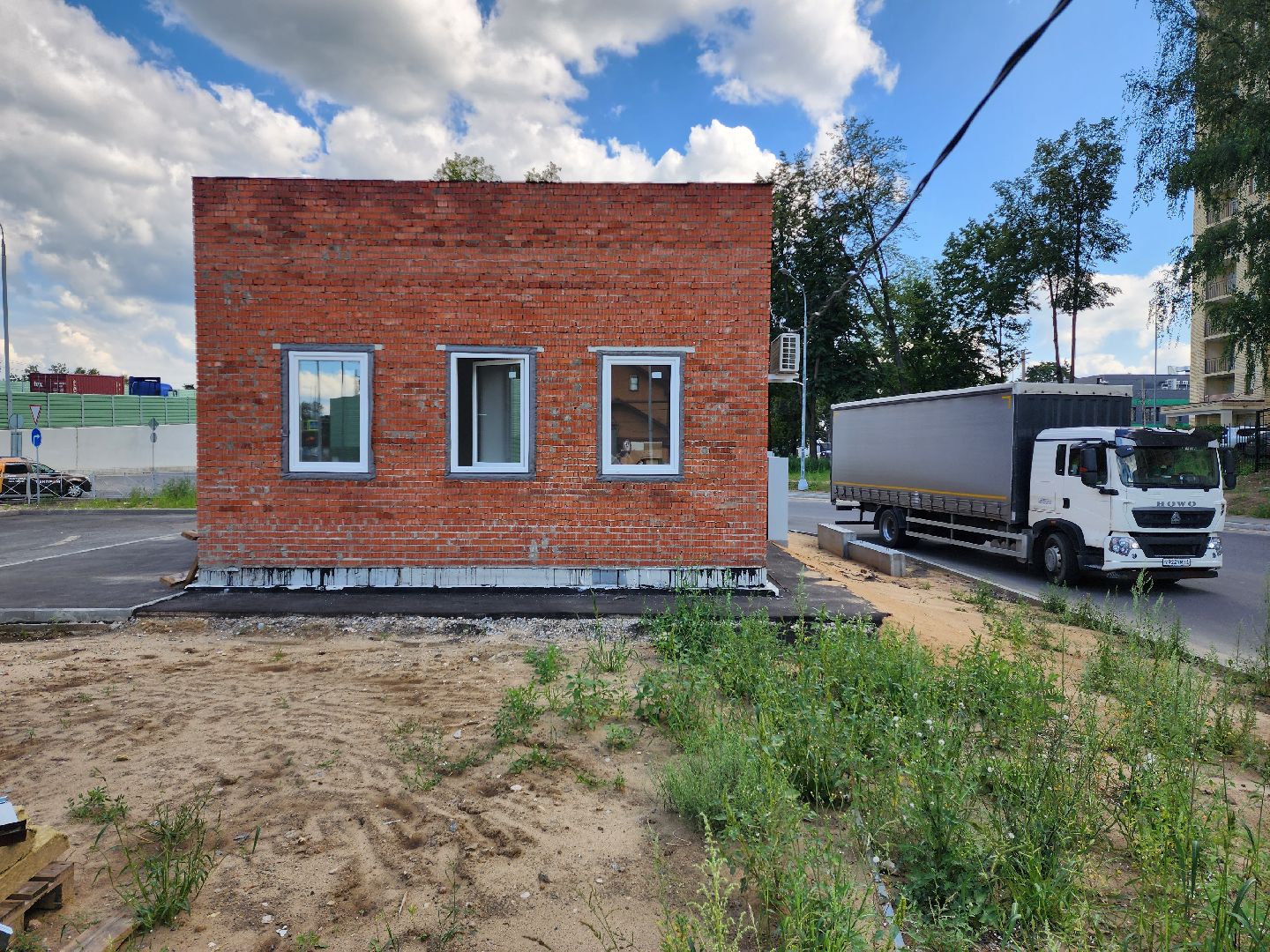 раменское, строительство, путепровод быково, пункт обеспечения транспортной безопасности ,