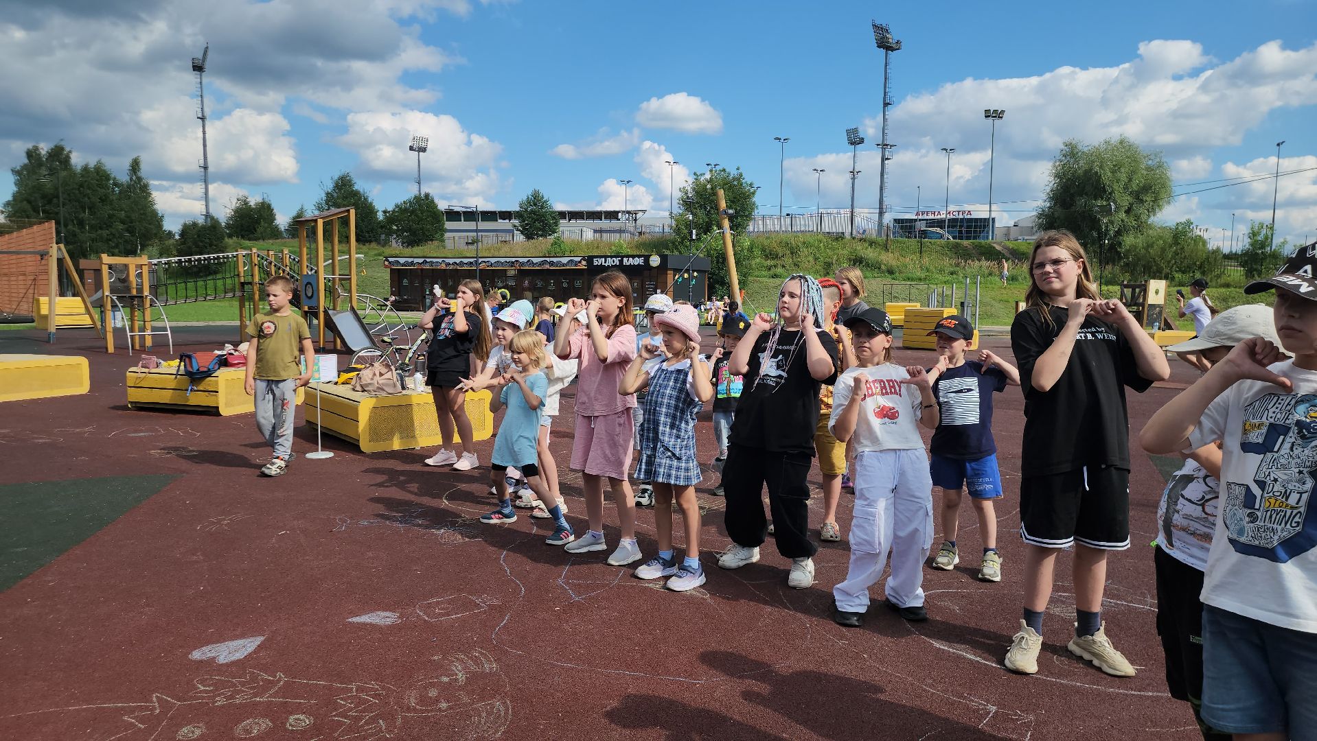 Истра, дети, Танцы, Флешмоб,