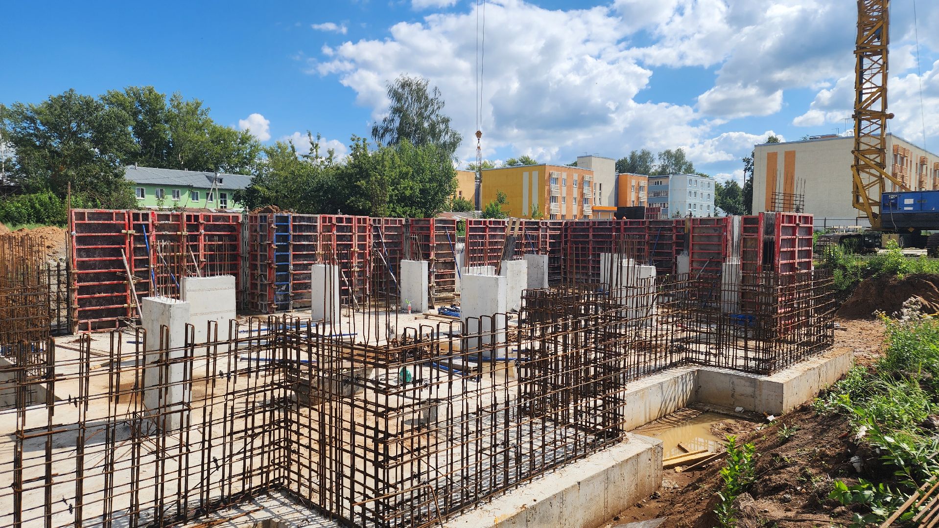 Зарайск, Строительство, Новый дом в Зарайске, Жилье для переселенцев,