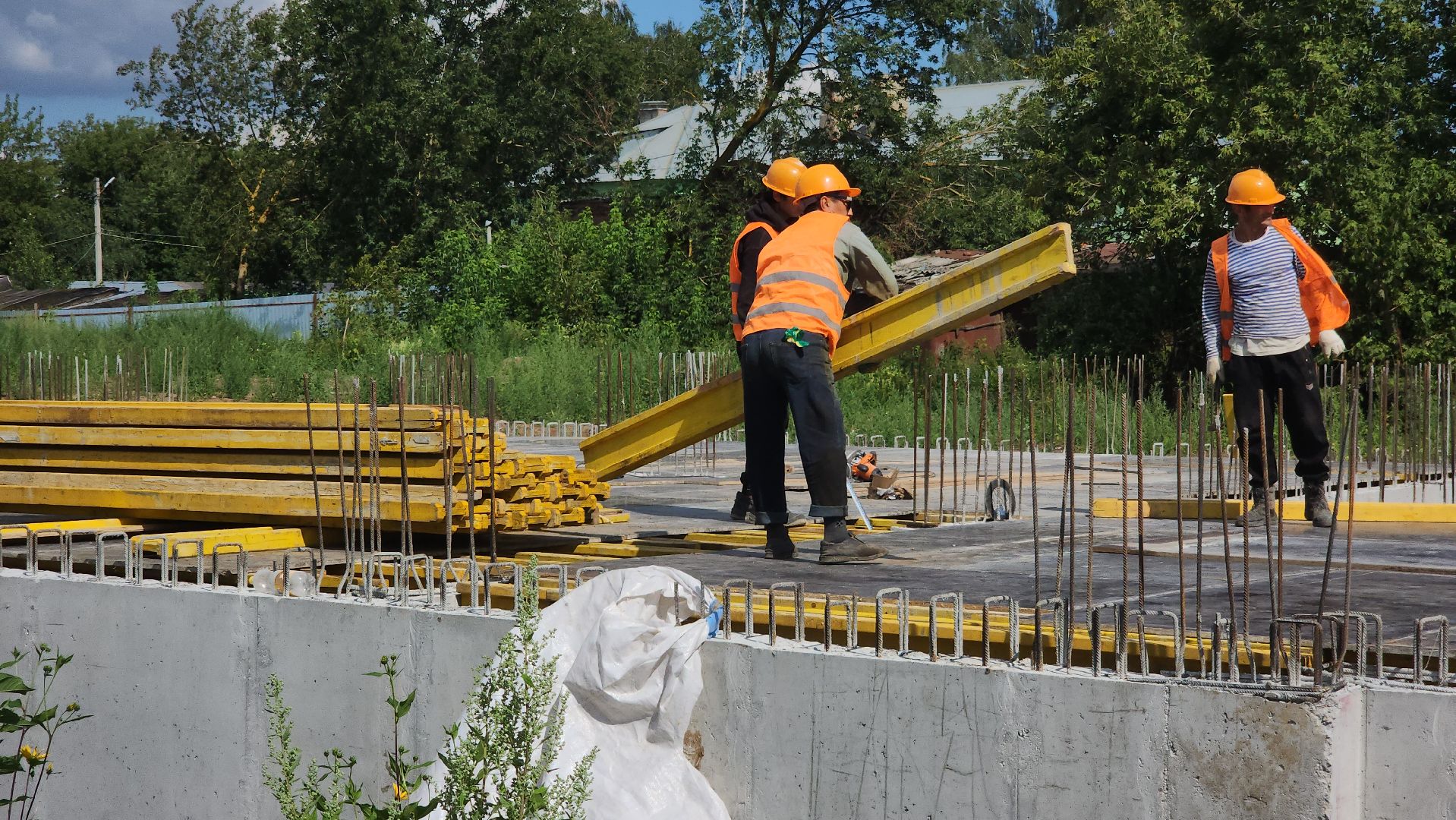 Зарайск, Строительство, Новый дом в Зарайске, Жилье для переселенцев,