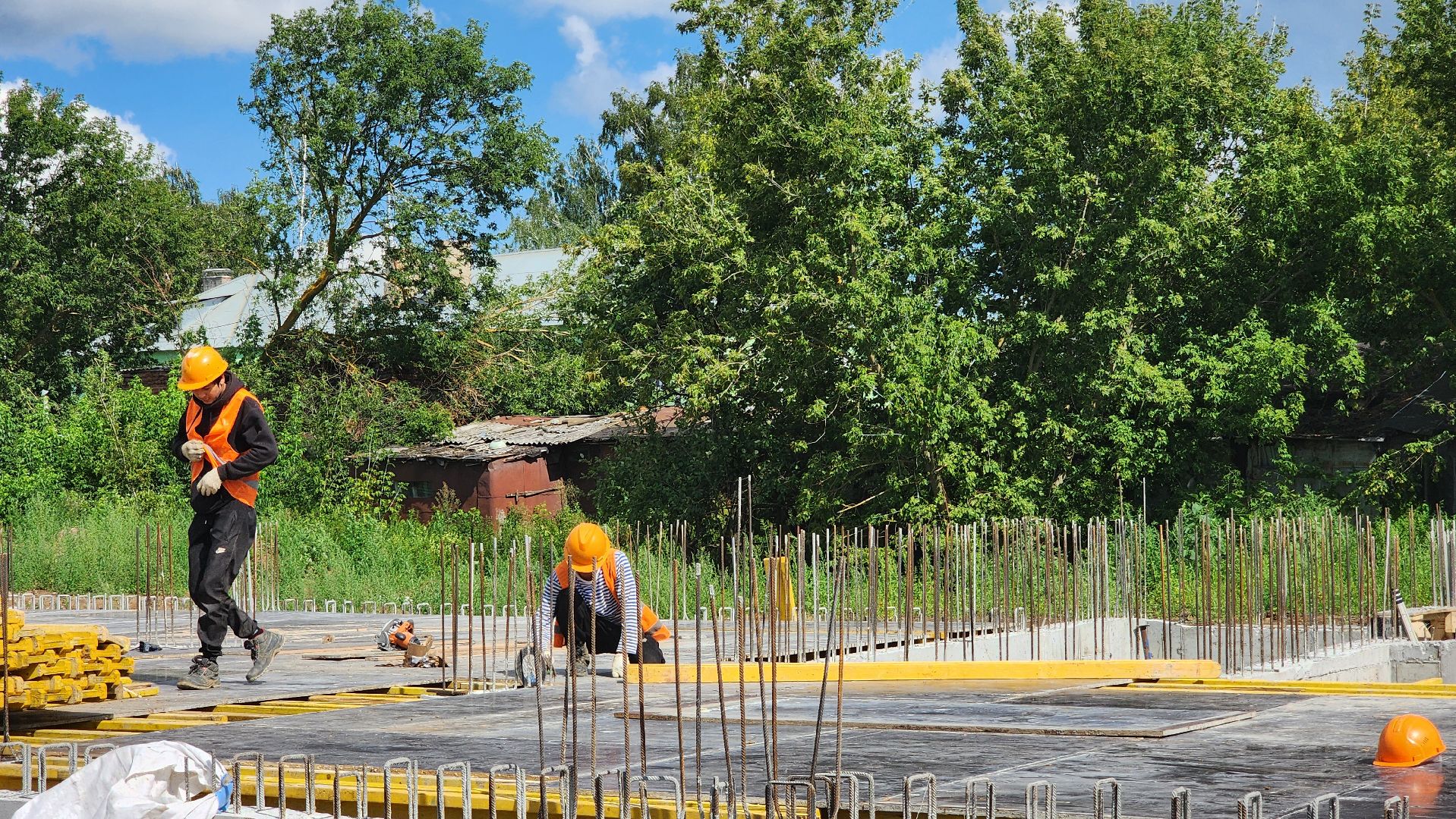 Зарайск, Строительство, Новый дом в Зарайске, Жилье для переселенцев,