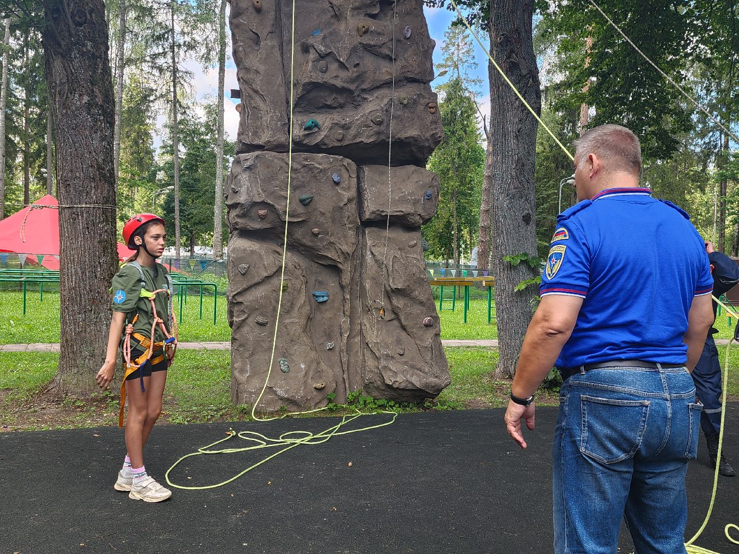 наро-фоминский городской округ,лагерь литвиново, профориентация, летние каникулы, мчс россии,
