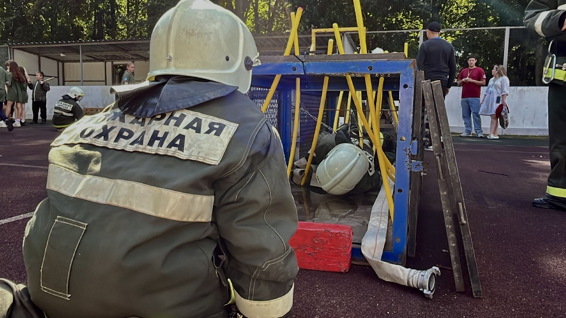 наро-фоминский городской округ,лагерь литвиново, профориентация, летние каникулы, мчс россии,