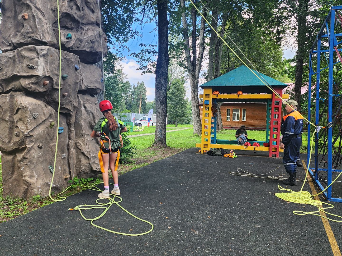 наро-фоминский городской округ,лагерь литвиново, профориентация, летние каникулы, мчс россии,