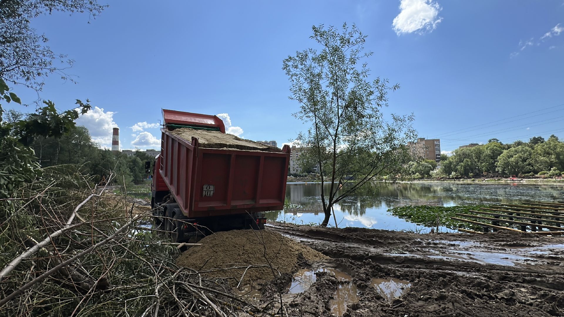 пушкино, пушкинский городской округ, травинское озеро, Травинская набережная, благоустройство,