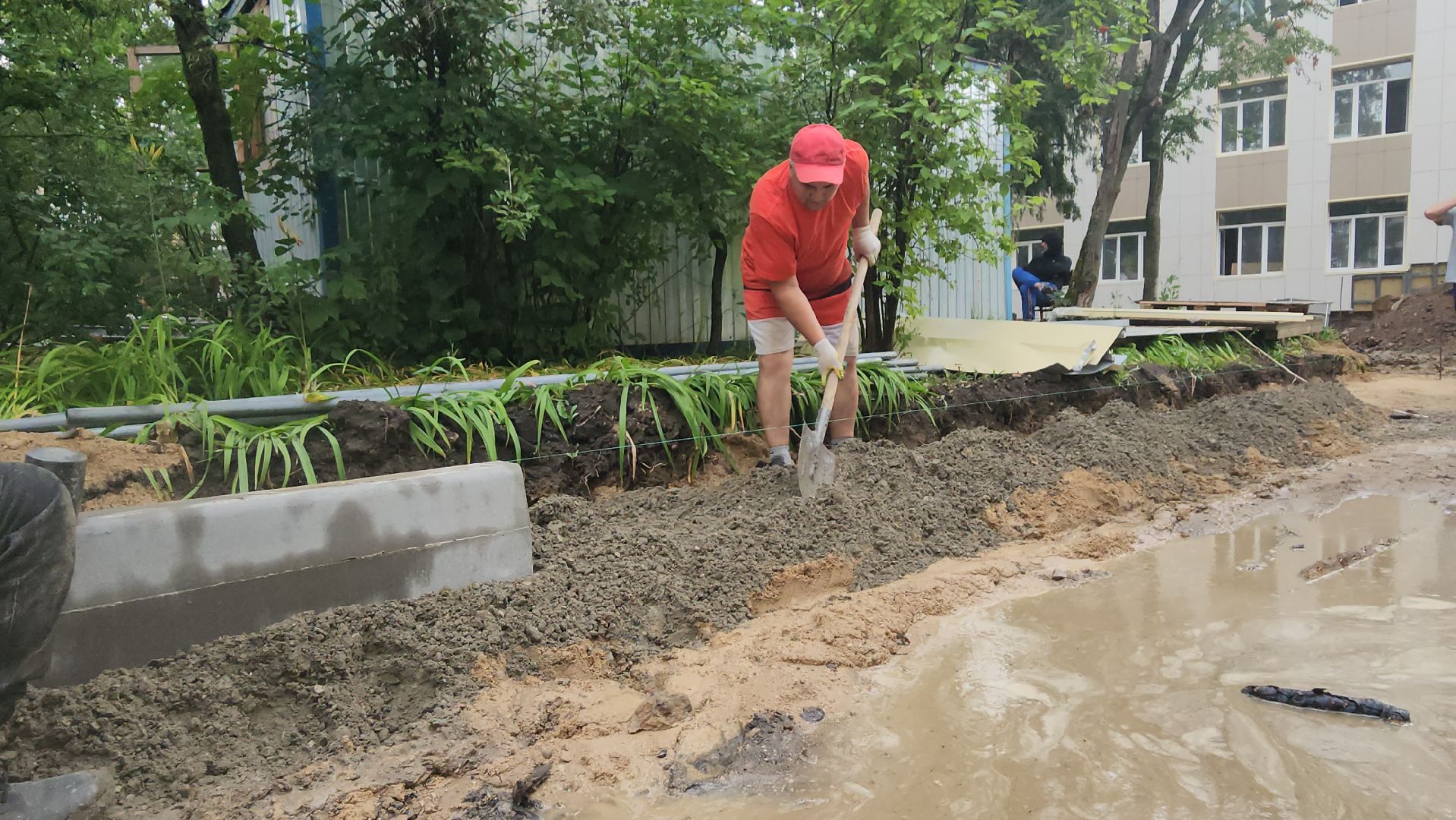 серпухов, улица водонапорная, школа 6, капитальный ремонт школы,