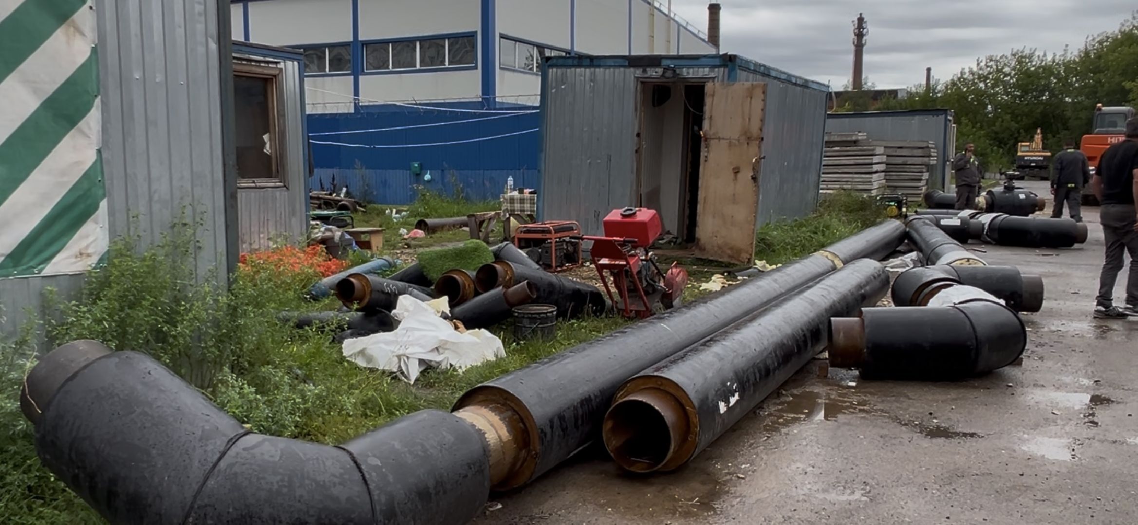 Запрудня , Жкх, замена теплосетей, талдомский городской округ,