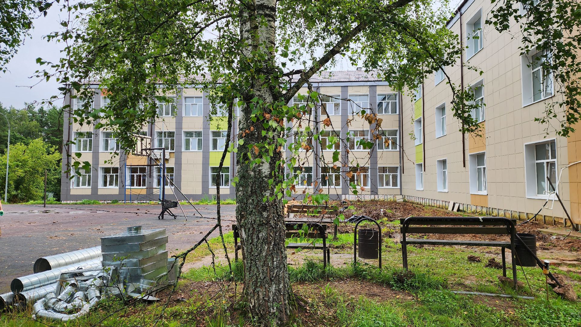 истра, капремонт школы, строительство,